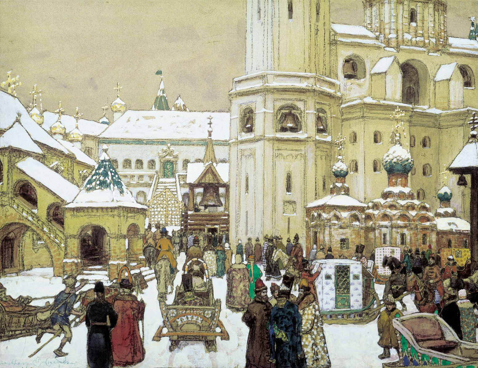Москва в картинах А.М. Васнецова