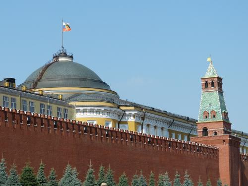 Здание Сената и Сенатская башня в Московском Кремле